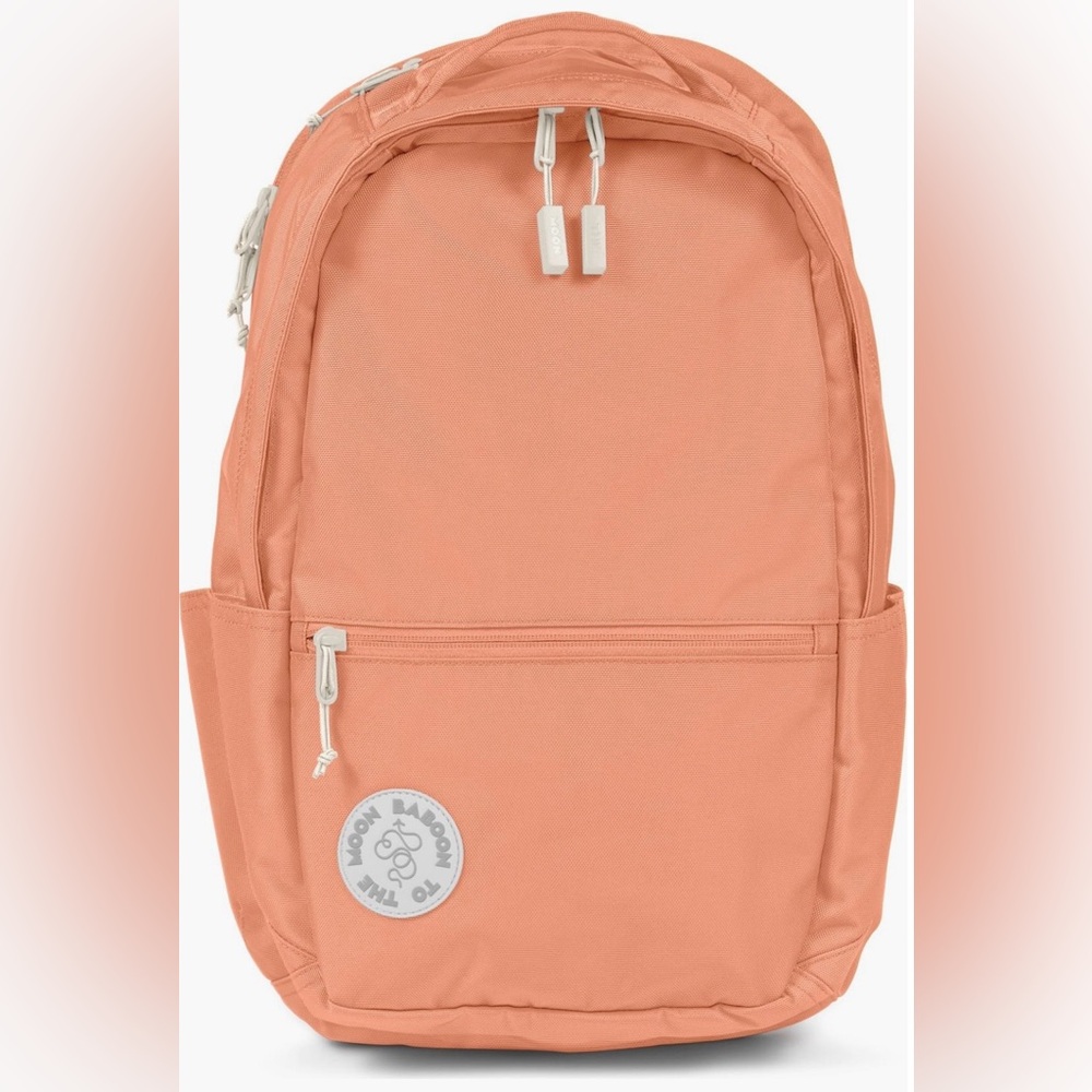 Baboon To The Moon City Water Repellent Backpack Sunset Coral